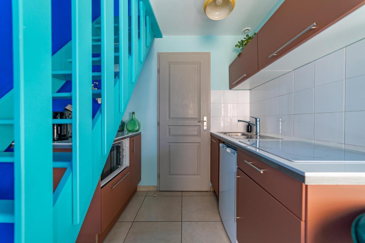 Le Reve Bleu Majorelle - Duplex Sur Les Toits - Une Nuit A Nîmes Eksteriør billede