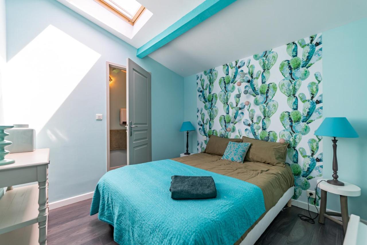 Le Reve Bleu Majorelle - Duplex Sur Les Toits - Une Nuit A Nîmes Eksteriør billede